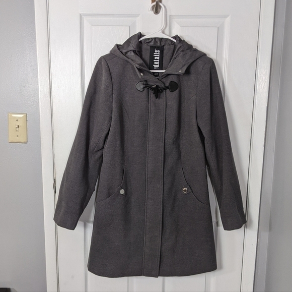 Like-New Longline Capsule Wardrobe Zip-Up Coat from INTL d.e.t.a.i.l.s Size S‎ - Picture 3 of 11
